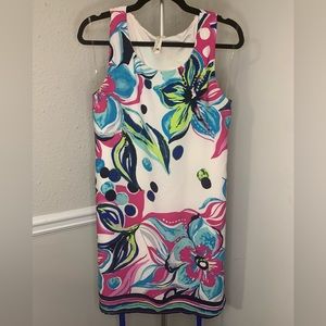 Midi Spring/Summer dress with waist tie